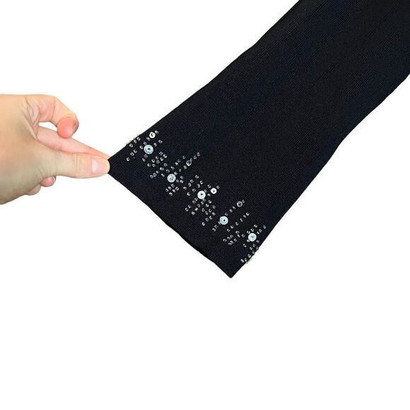 Joseph A. Black‎ beaded blouse. Size xl - Picture 5 of 8